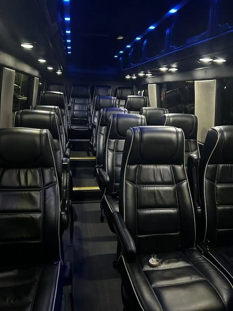 Wedding guest shuttle in Broadview